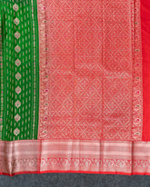 SC3089 - SATIN WITH COPPER ZARI LINES AND BUTTA